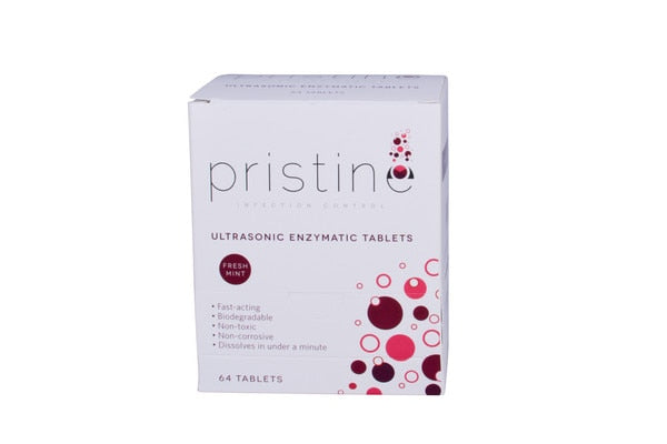 PRISTINE Ultrasonic Enzyme Tablets 64/Bx