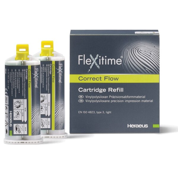 Flexitime Cartridge Refill Pk Heavy 50mL 2/Bx