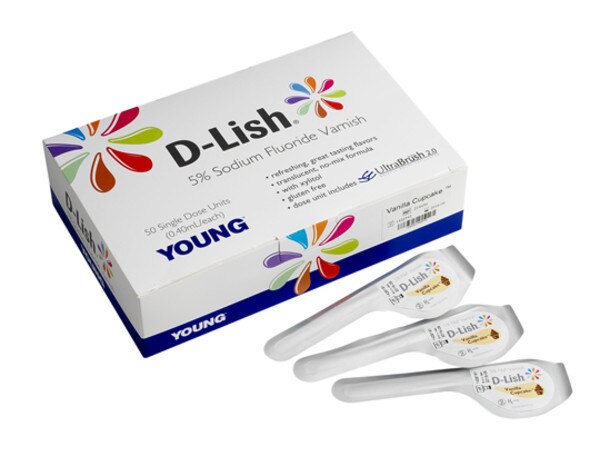 D-Lish 5% Fluoride Varnish Assorted 200/Bx