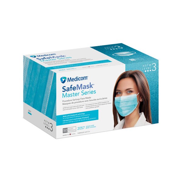 SafeMask Master Series Level-3 Ocean Surf 50/Bx