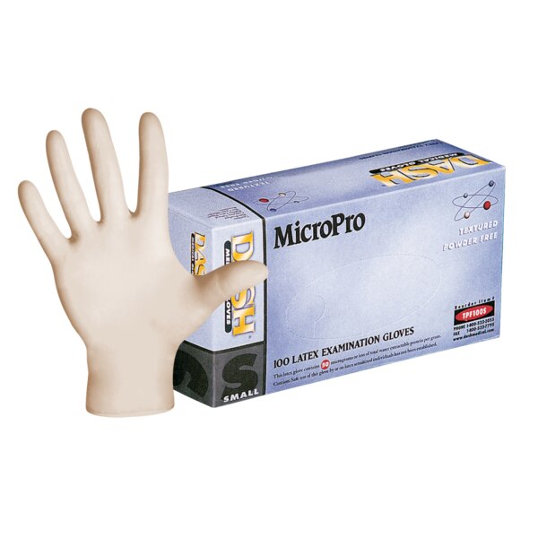 MicroPro PF Latex Glove M 100/Bx