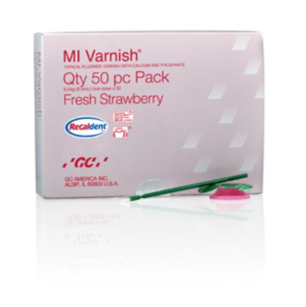 MI Varnish 0.4mL x 50 Strawberry