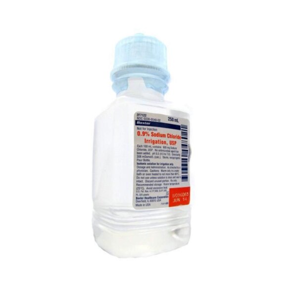 Sodium Chloride Irrigation 0.9% 250mL 24/Case