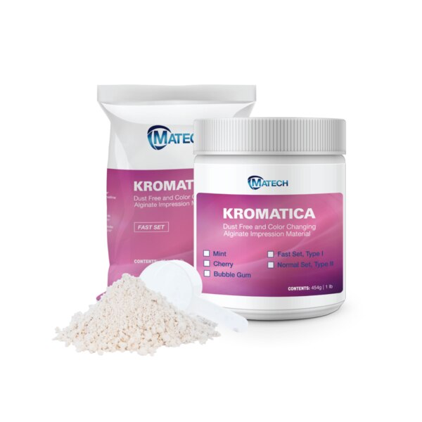 Kromatica Alginate 1lb/Pouch x 10 Fast Set Mint