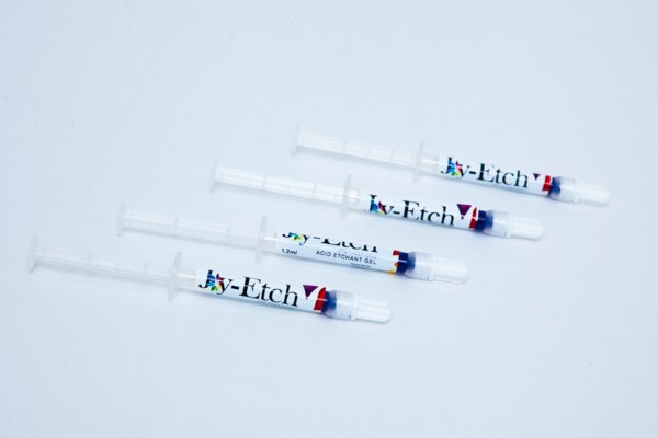 Etching Gel 4x1.2ml Syringe + Tips