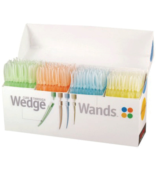 Wedge Wands Blue Small 300/pk