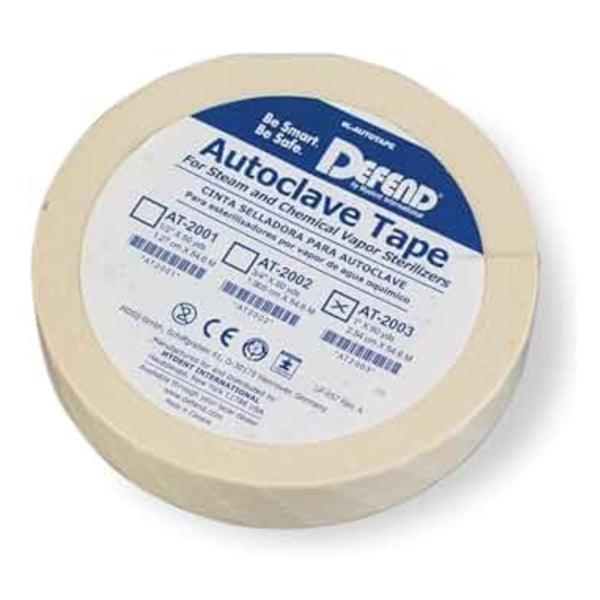 DEFEND Autoclave Indicator Tape 1" 60yd/Roll