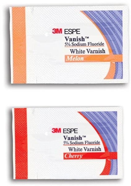 Vanish 5% White Varnish 1000/Pk Cherry/Melon