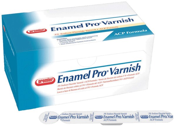 Enamel Pro Clear Fluoride Varnish Bubblegum .40ml 35/Pk