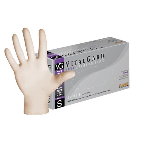 VitalGard PF Latex Glove S 100/Bx