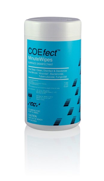 COEfect MinuteWipes 160/Can x 12/Cs