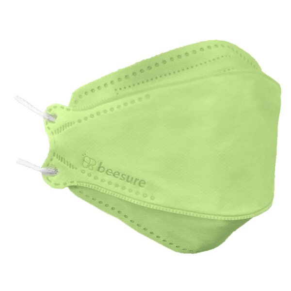 BeeSure Radiant Masks Level-3 40/Pk Lime