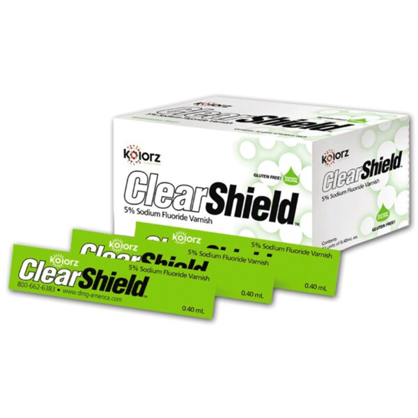 Kolorz ClearShield Fluoride Varnish Watermelon 200/Pk