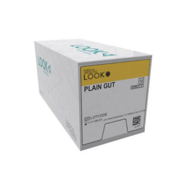 Suture Plain Gut C-7 2/0 27" 12/Bx