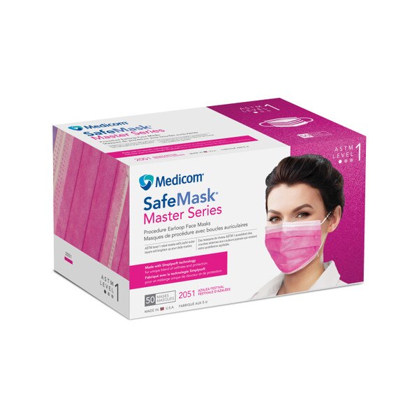 SafeMask Master Series Level-1 Azalea Festival 50/Bx