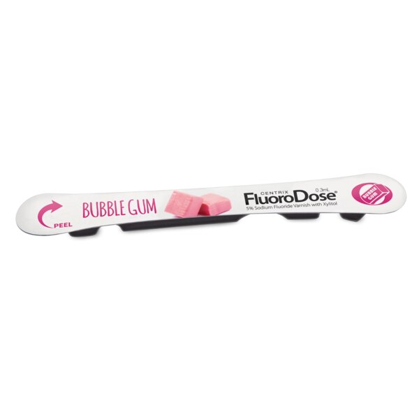 FluoroDose Fluoride Varnish Bubble Gum 1200/Pk