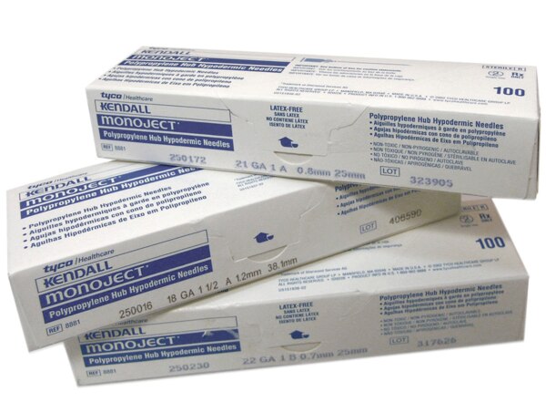 Monoject Needles Metal 100/Bx 30S Case Pack 10/Cs