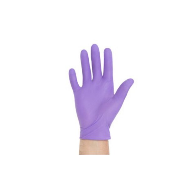 Purple PF Nitrile Glove N/S X-Small 100/Bx