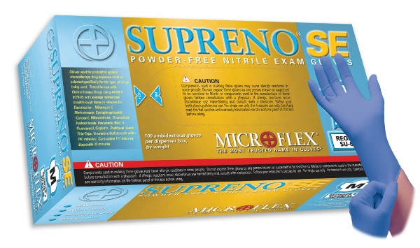 Supreno SE PF Nitrile Gloves X-Large 100/Bx