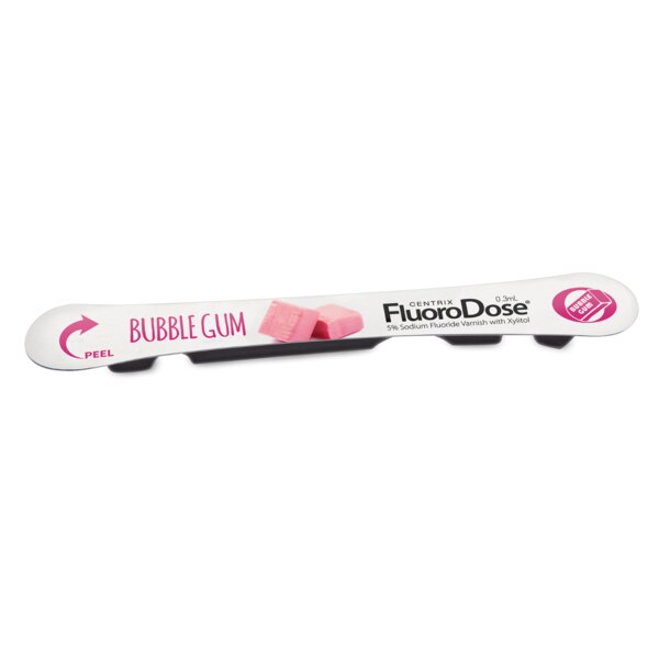 Fluorodose Fluoride Varnish Bubblegum 600/Pk