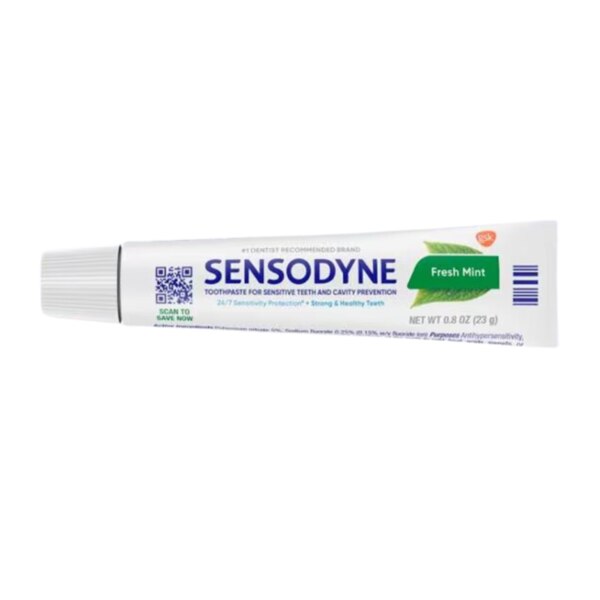 Sensodyne Fresh Mint Toothpaste 0.8oz 50 Tubes/Cs