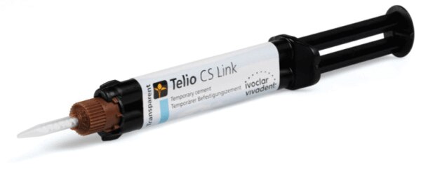 Telio Link Temporary Cement 2x6g Transparent