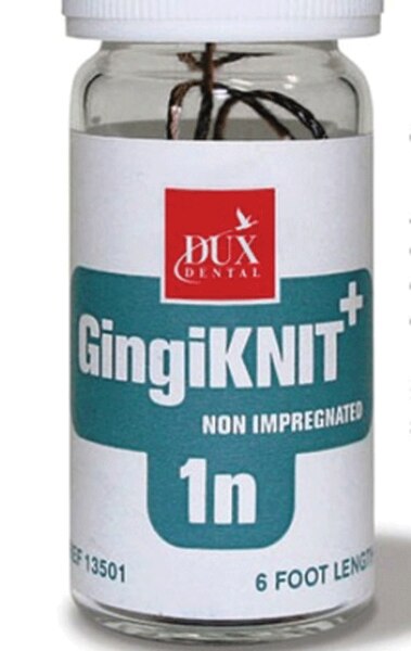 Gingiknit Non-Impregnated 2n #2 Large Ea