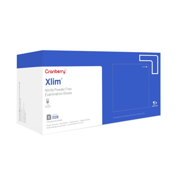 Xlim Nitrile PF Glove Small 100/Bx