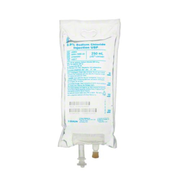 0.9% Sodium Chloride Injection 250ml