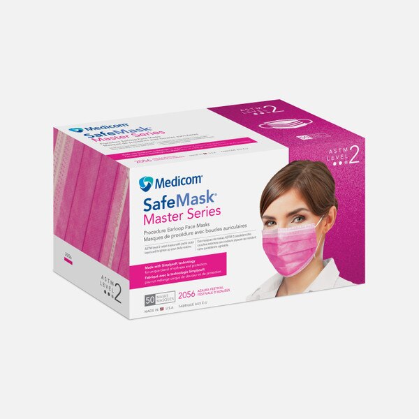 SafeMask Master Series Level-2 Azalea Festival 50/Bx