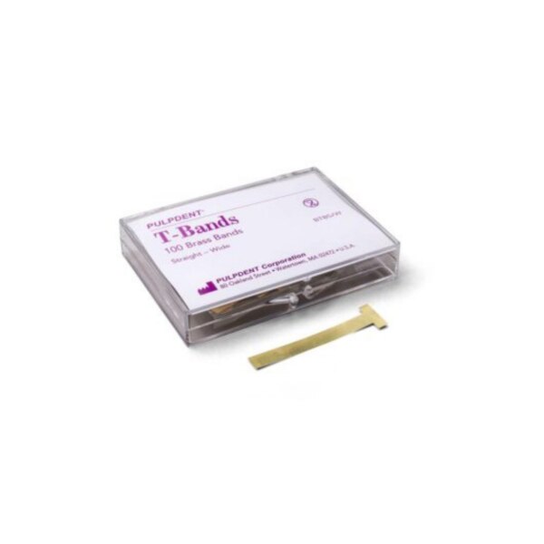 T-Bands Stainless Curved Wide 100/Box