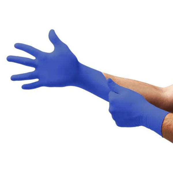 Essentials Nitrile Gloves Purple Medium 300/Bx