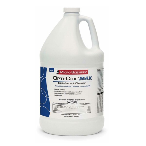 Opti-Cide Max Disinfectant Cleaner Gallon x 4/Cs