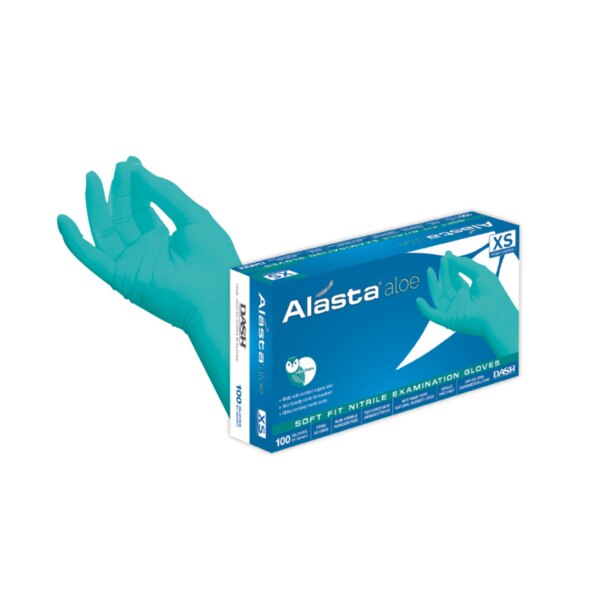 Alasta Aloe Nitrile Glove X-Large 100/Box