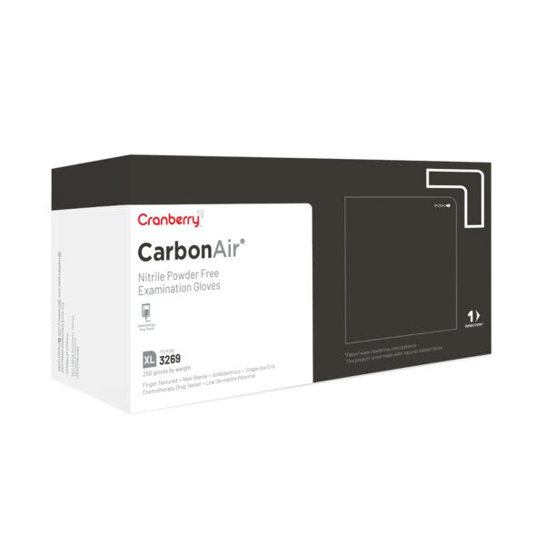 CARBON Air Nitrile Gloves X-Large 250/Box