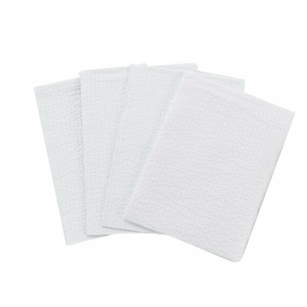 Bib 3-Ply Paper 13x18 500/Case White