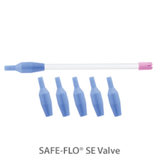 Safe-Flo SE Valve 100/Bag Blue