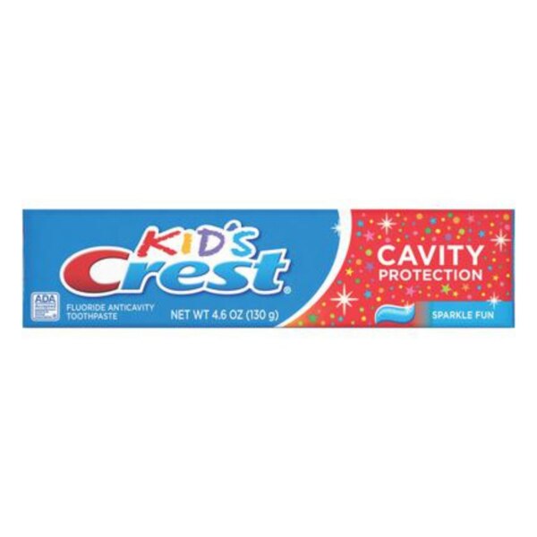 Crest Kids 2+ Cavity Protection Toothpaste 4.6oz 24/Cs