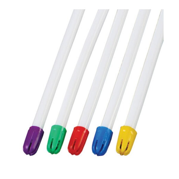 FLEXJET Saliva Ejectors White w/Multicolor Tip 100/Pk