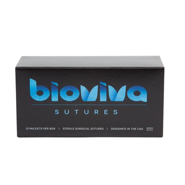 BioViva Sutures Chromic Gut 3/0 27" SH 12/Pk