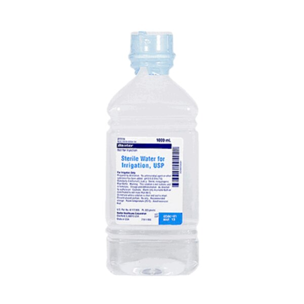 Sterile Water for Irrigation 1000mL 12/Case