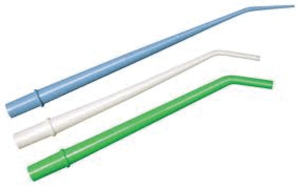 The Essentials Surgical Aspirator Tips 1/16" 25/Pk Blue