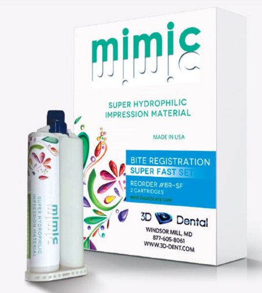 Mimic Bite Registration Cartridge 2/Pk Super Fast-Set