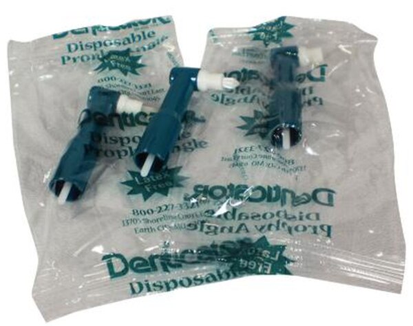 Denticator Disp Prophy Angle W/Brush Taper 72/Bx