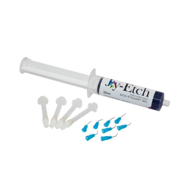 Joy-Etch Etchant Gel 50mL Bulk Syringe Kit