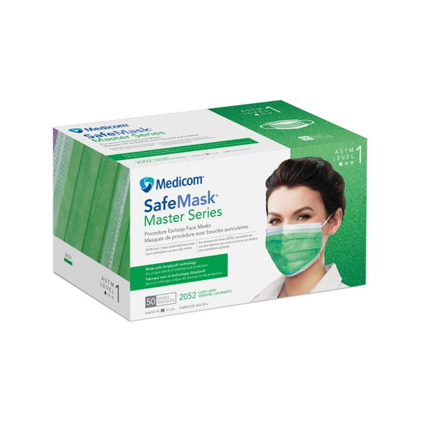 SafeMask Master Series Level-1 Azalea Lush Lawn 50/Bx