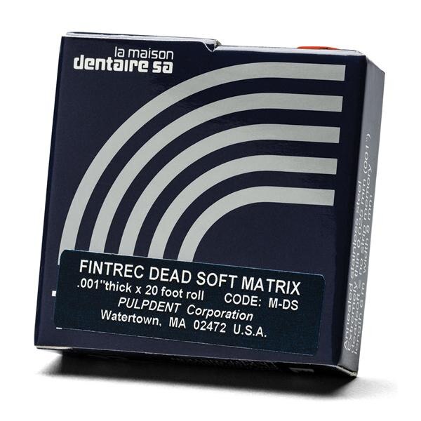 Fintrec Dead Soft Matrix Strips .001" 20ft