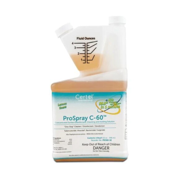 ProSpray C-60 Concentrated Disinf/Cleaner 32oz Meter Dose