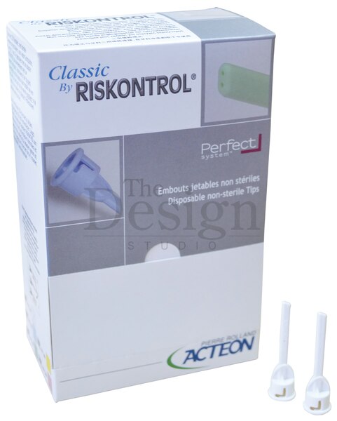 Riskontrol Syringe Tips Disposable White 250/Pk