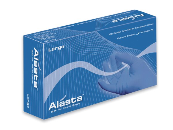 Alasta PF Nitrile Glove L 100/Bx